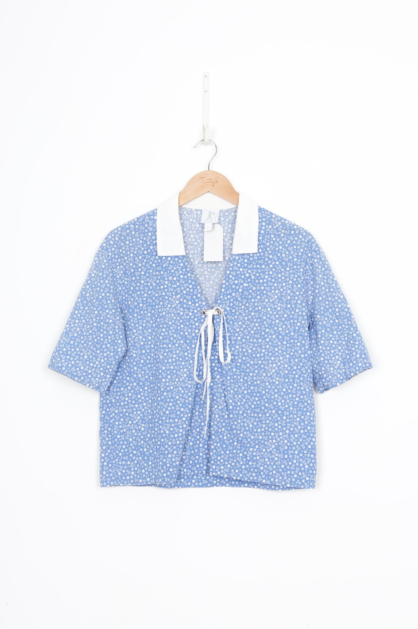 Karen Walker Womens Blue Shirt Size 4