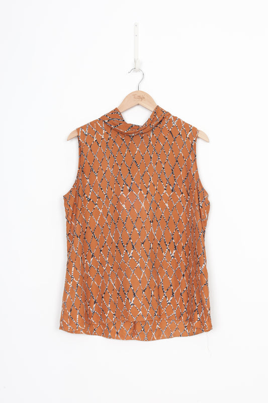 Gregory Womens Orange Top Size 12