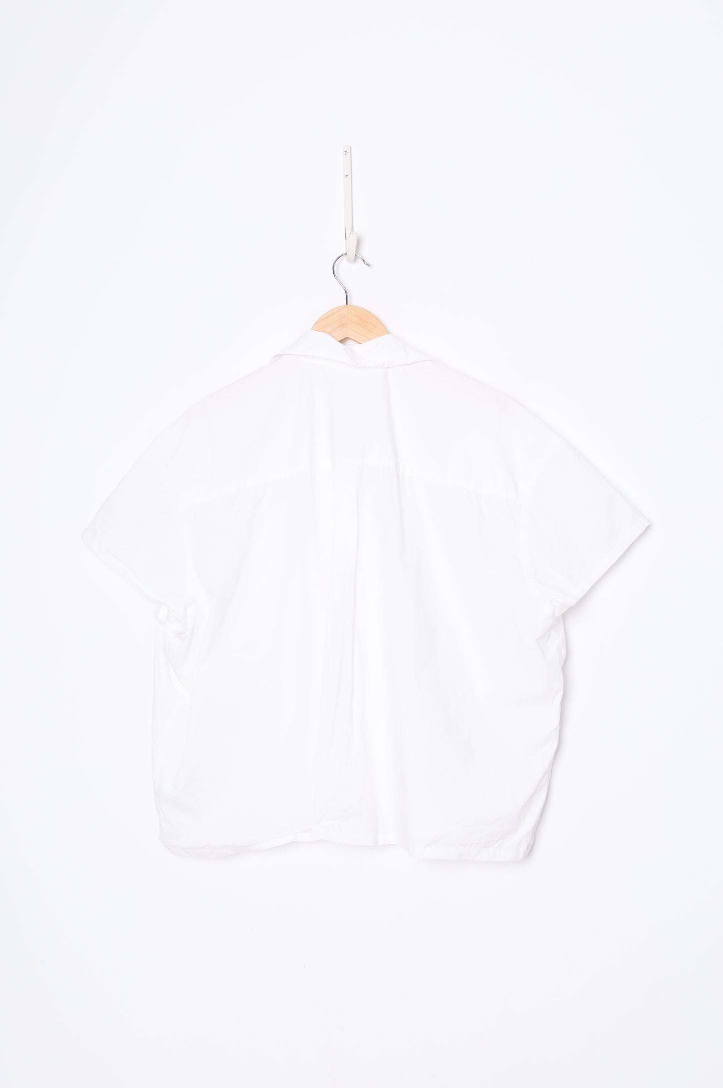 Deiji Studios Womens White Shirt Size L