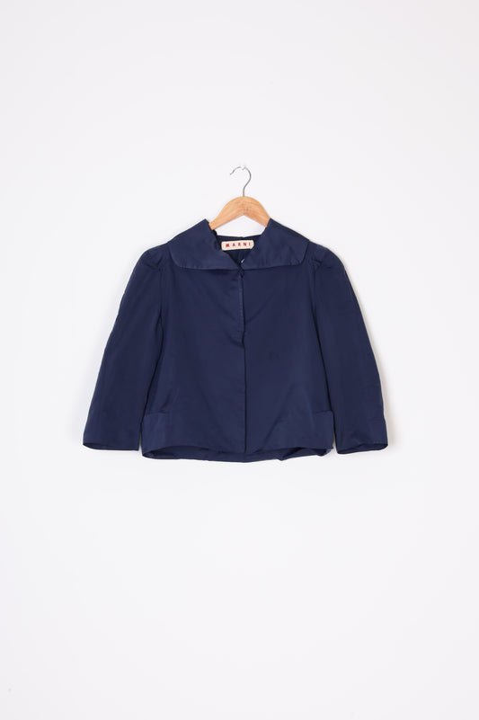 Marni Womens Blue Jacket Size 40