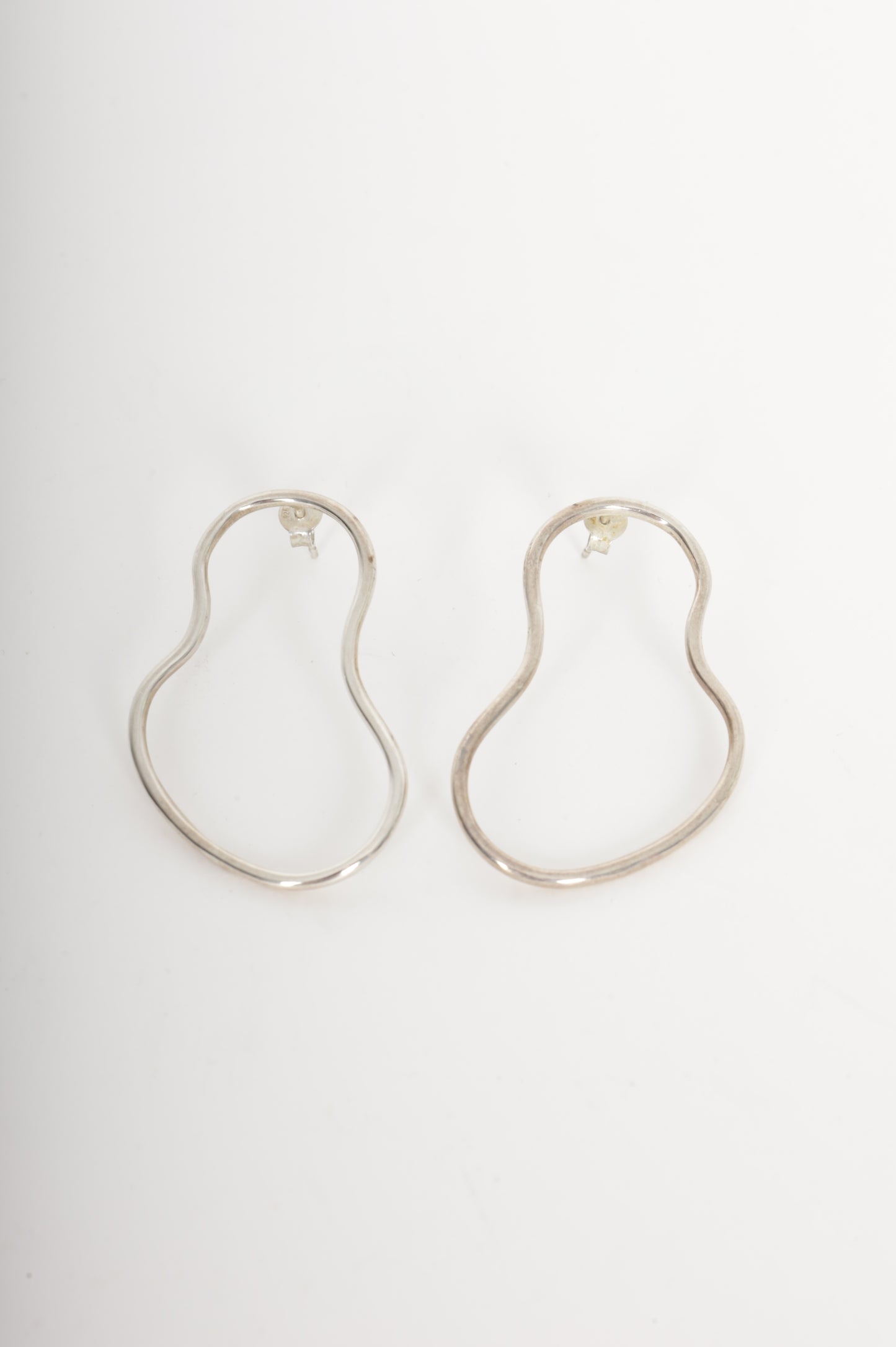 No Label Womens Silver Earrings Size N/S