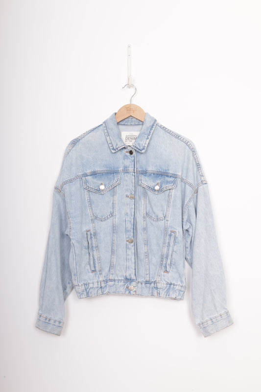 Zara Womens Blue Jacket Size M