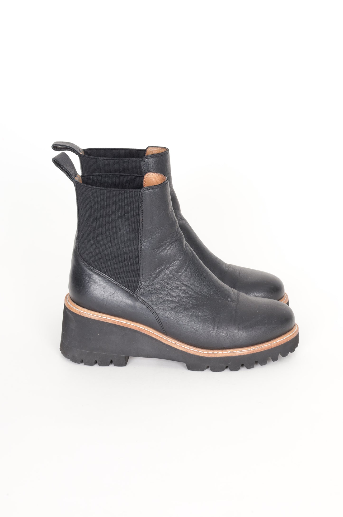 Bresley Womens Black Boots  Size EU 38