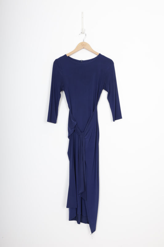 Anthea Crawford Womens Blue Dress Size 8