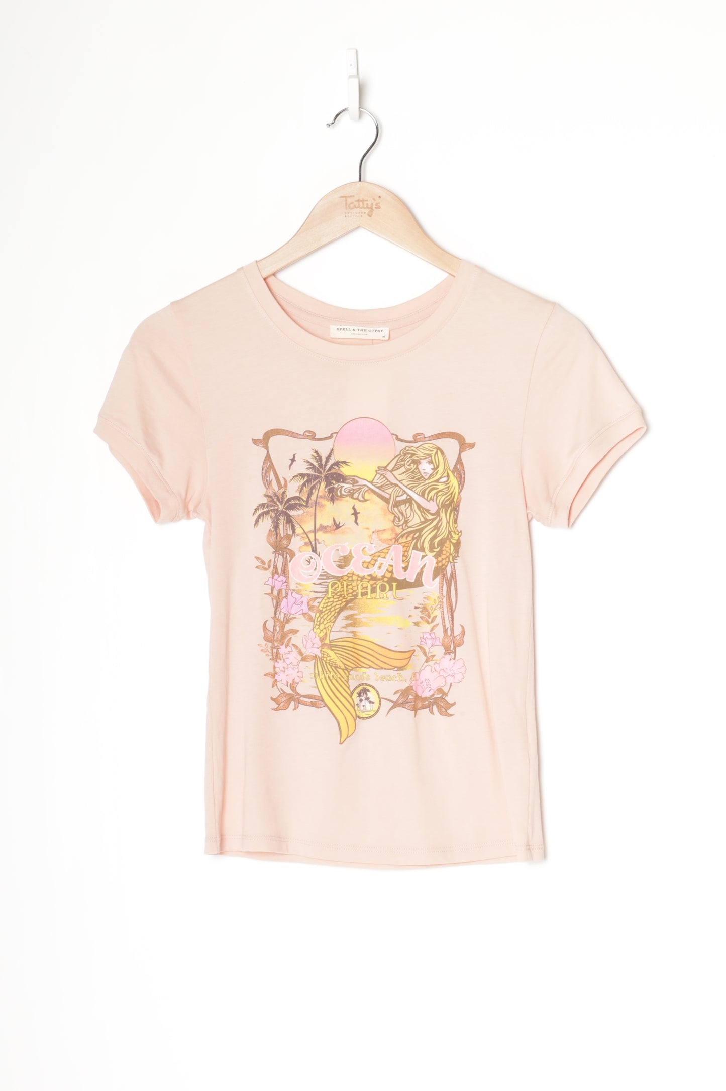 Spell and the gypsy Womens Pink T-shirt Size XS