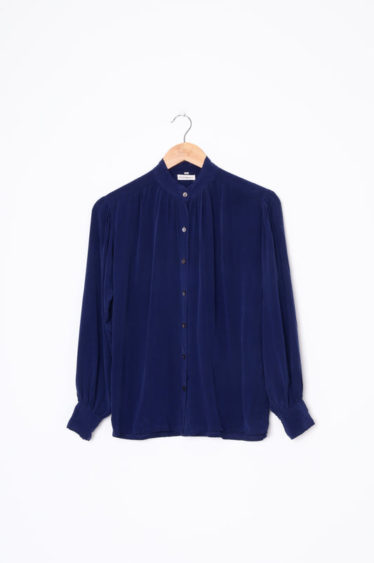 Yves Saint Laurant Womens Blue Shirt Size 36