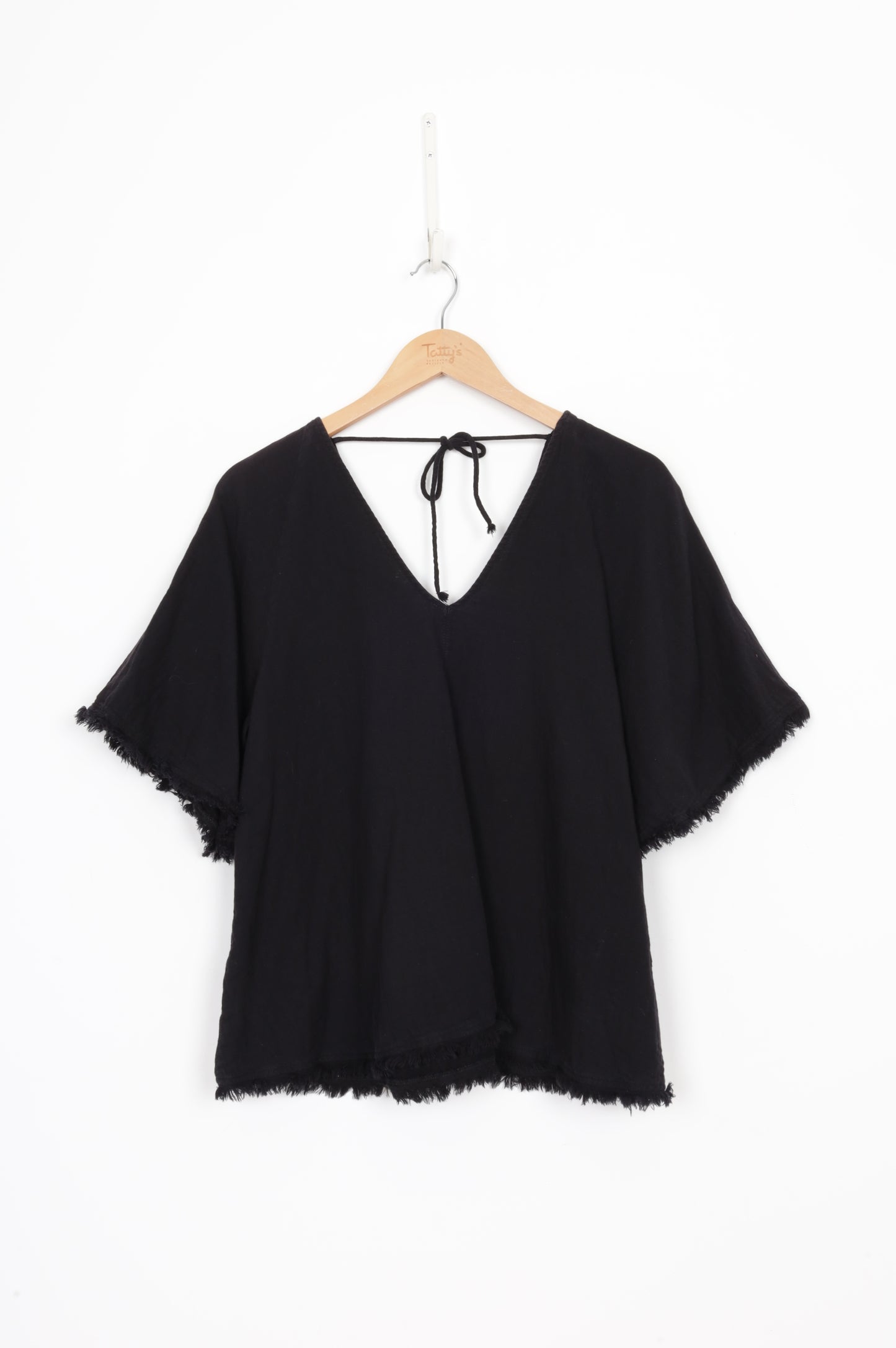 Moochi Womens Black Top Size 10