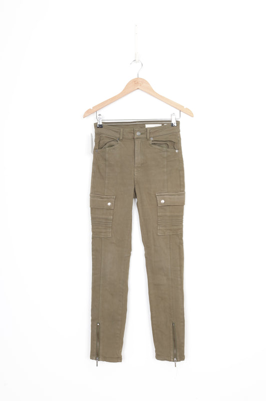 Sass  & Bide Womens Green Jeans Size W 25