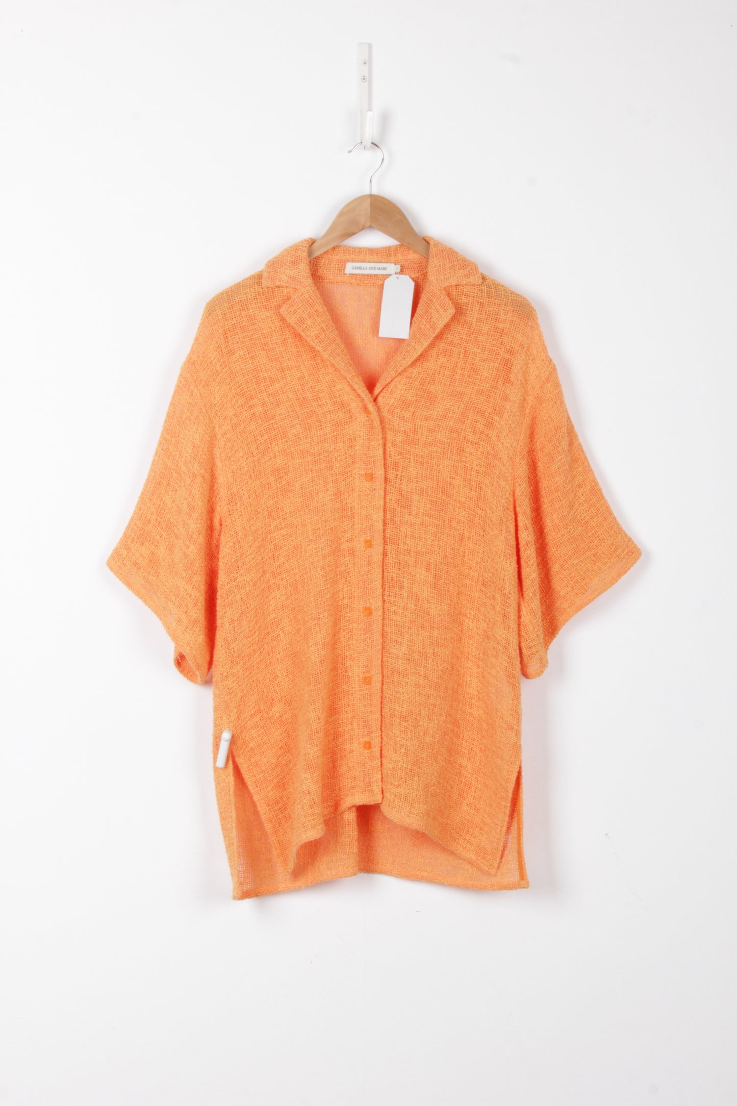Camilla and marc Womens Orange Top Size 6