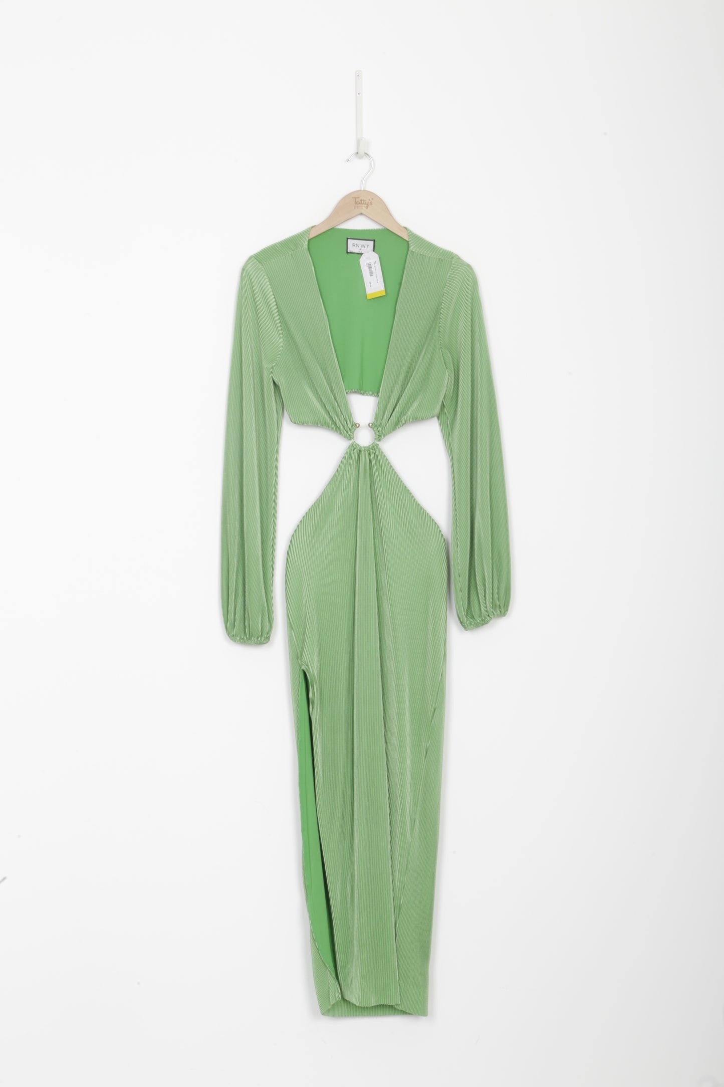 RNWY Womens Green Dress Size M