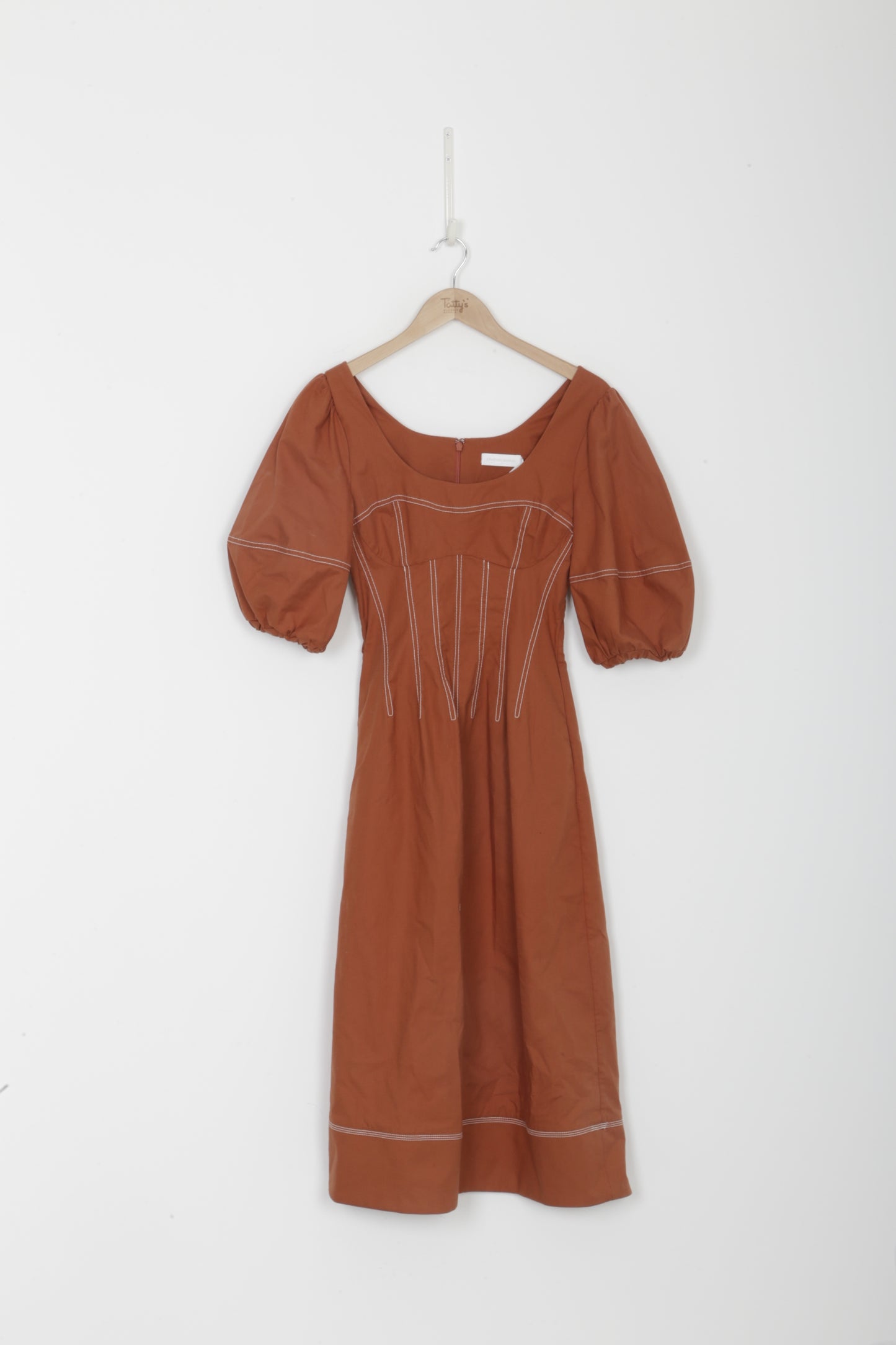 Jonathan Simkhai Womens Brown Dress Size 4