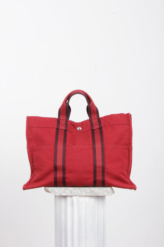 Hermes Unisex Red Bag Size O/S