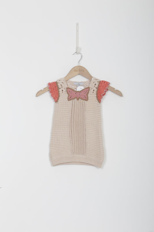 Stella McCartney for babyGAP Kids Beige Dress Size 12 - 18 M